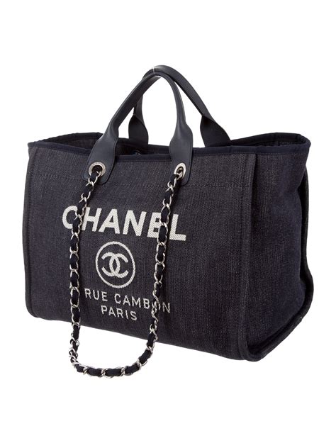 chanel deauville small|chanel deauville tote large size.